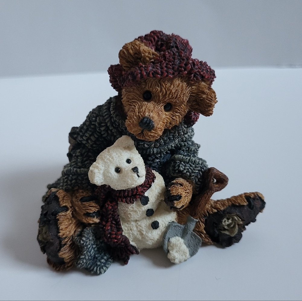 Boyds Bears & Friends Elliot and Snowbeary Vintage Figurine